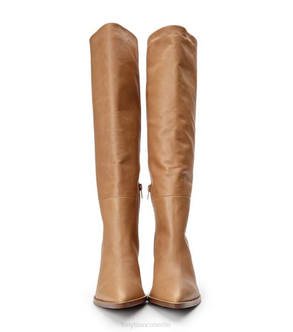 kniehohe Stiefel| de Tony Bianco Frauen Skyla-Kalbsstiefel Karamell Venedig 4624469